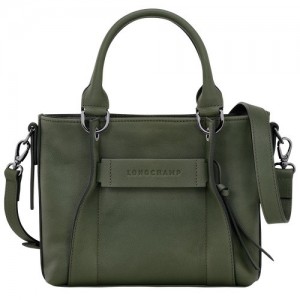 Longchamp 3d S Τσαντα Χειροσ γυναικεια Χακί | SN-LCMP47756