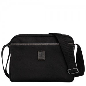 Longchamp Boxford M Camera τσάντεσ χιαστί ανδρικα μαυρα | SN-LCMP49091