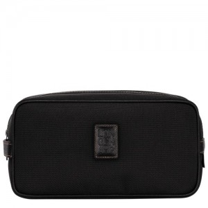 Longchamp Boxford τσάντες περιποίησης γυναικεια μαυρα | SN-LCMP48606