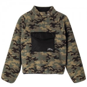Longchamp Fleece Αριστος γυναικεια Χακί | SN-LCMP48703