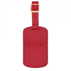 Longchamp Le Foulonné Luggage Tag Αξεσουαρ ανδρικα κοκκινα | SN-LCMP49424