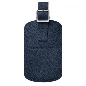 Longchamp Le Foulonné Luggage Tag Αξεσουαρ ανδρικα σκουρο μπλε | SN-LCMP49425