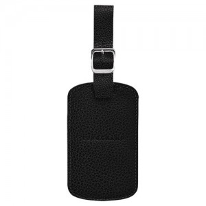 Longchamp Le Foulonné Luggage Tag Αξεσουαρ γυναικεια μαυρα | SN-LCMP48590