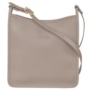 Longchamp Le Foulonné M τσάντεσ χιαστί γυναικεια γκρι | SN-LCMP47858