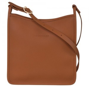 Longchamp Le Foulonné M τσάντεσ χιαστί γυναικεια καφε | SN-LCMP47859