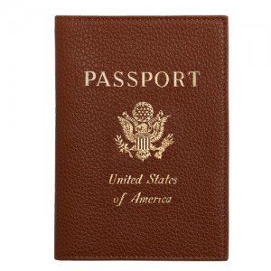 Longchamp Le Foulonné Passport Cover Αξεσουαρ ανδρικα καφε | SN-LCMP49415