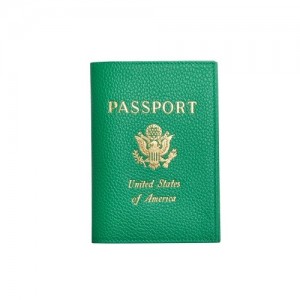Longchamp Le Foulonné Passport Cover pouches γυναικεια πρασινο | SN-LCMP48385