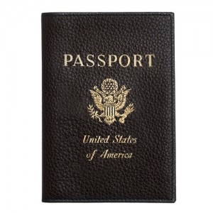 Longchamp Le Foulonné Passport Cover pouches γυναικεια μαυρα | SN-LCMP48389