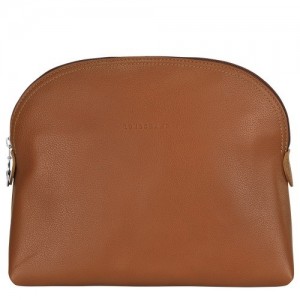 Longchamp Le Foulonné τσάντες περιποίησης ανδρικα καφε | SN-LCMP49387