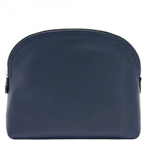 Longchamp Le Foulonné τσάντες περιποίησης ανδρικα σκουρο μπλε | SN-LCMP49388