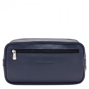 Longchamp Le Foulonné τσάντες περιποίησης ανδρικα σκουρο μπλε | SN-LCMP49391