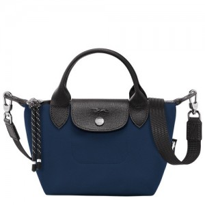 Longchamp Le Pliage Energy Xs Μίνι Τσάντες γυναικεια σκουρο μπλε | SN-LCMP48220