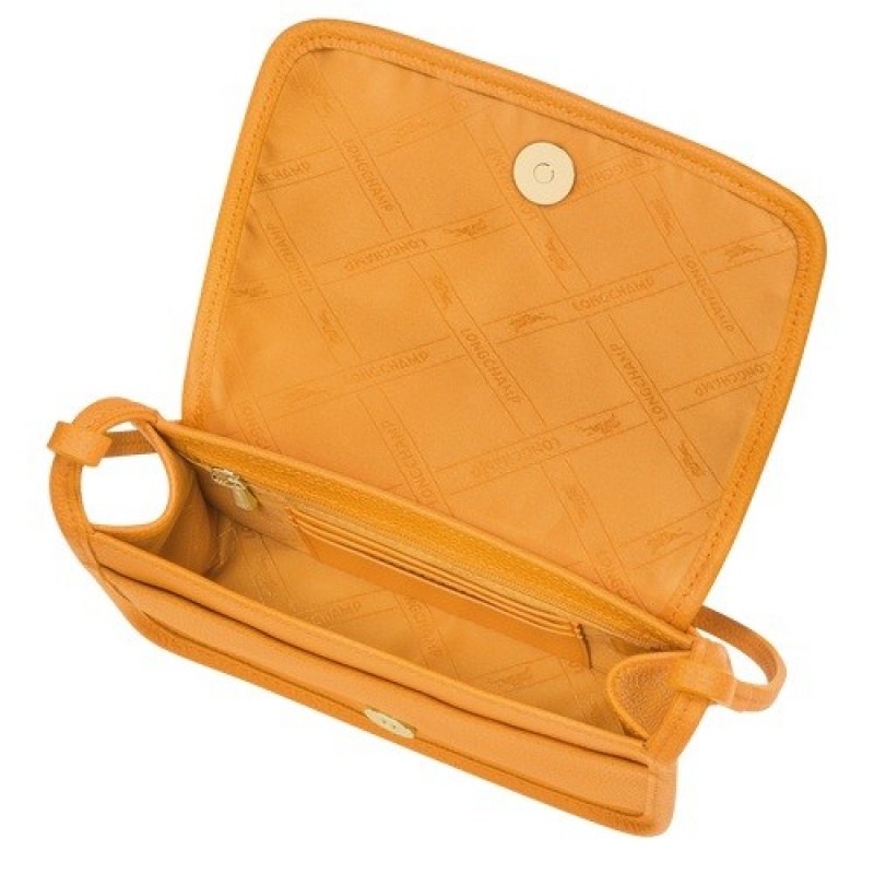 Longchamp Le Foulonné On Chain τσάντεσ χιαστί γυναικεια βερίκοκο | SN-LCMP47902