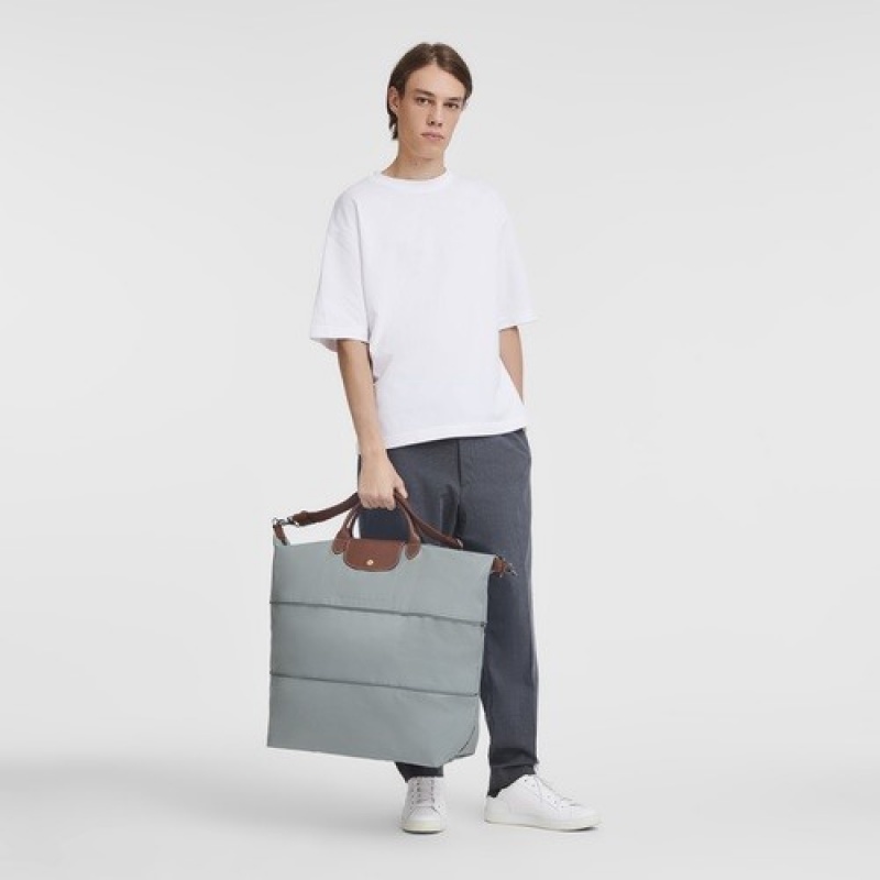 Longchamp Le Pliage Original Expandable τσάντες ταξιδιού γυναικεια γκρι | SN-LCMP48551