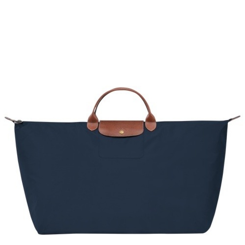 Longchamp Le Pliage Original M τσάντες ταξιδιού ανδρικα σκουρο μπλε | SN-LCMP49334